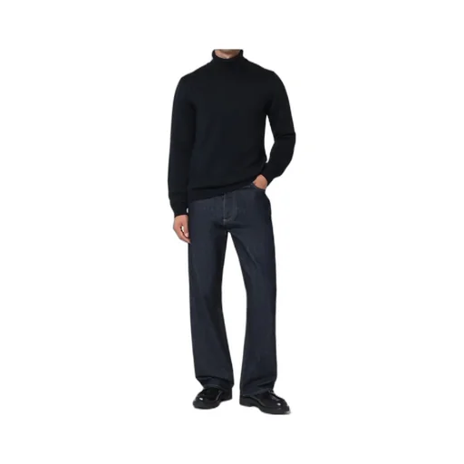 Wool High-Neck Sweater
