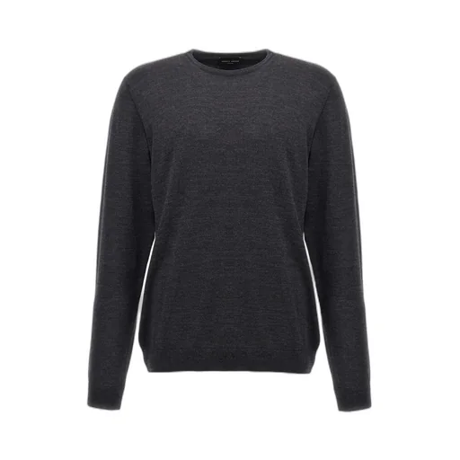 High-Neck Wool Sweater