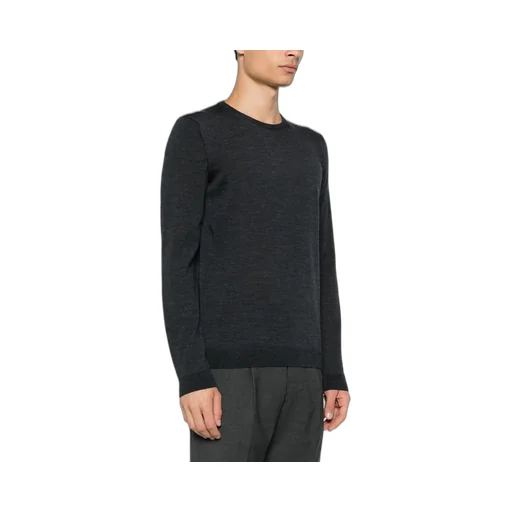 High-Neck Wool Sweater