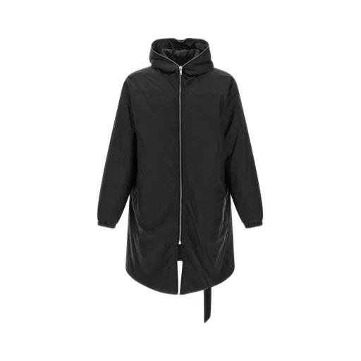 Zipped Hooded Coat