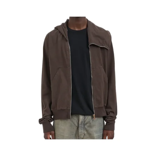 Zip Detailed Hoodie