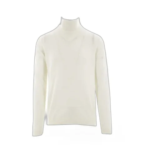 Turtleneck Ribbed-Cuffs Sweater