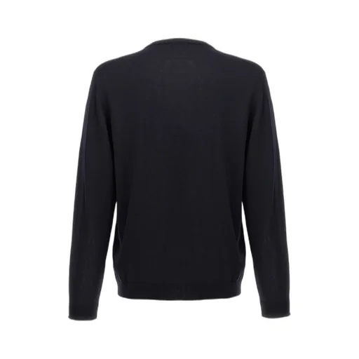 Ribbed Round-Neck Sweater