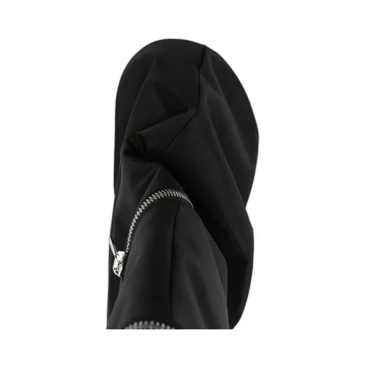 Zipper-Detail Boots