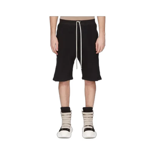 Drawstring Elastic-Waist Shorts