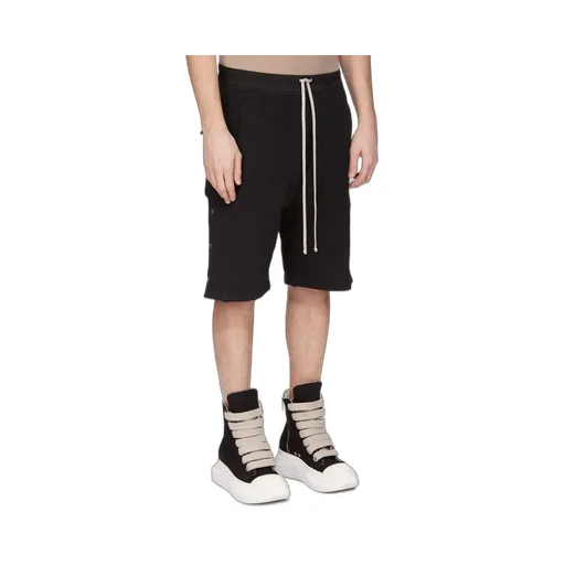 Drawstring Elastic-Waist Shorts