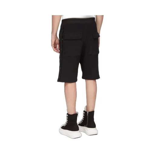 Drawstring Elastic-Waist Shorts
