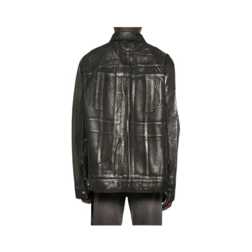 Strapped Jumbo Denim Jacket