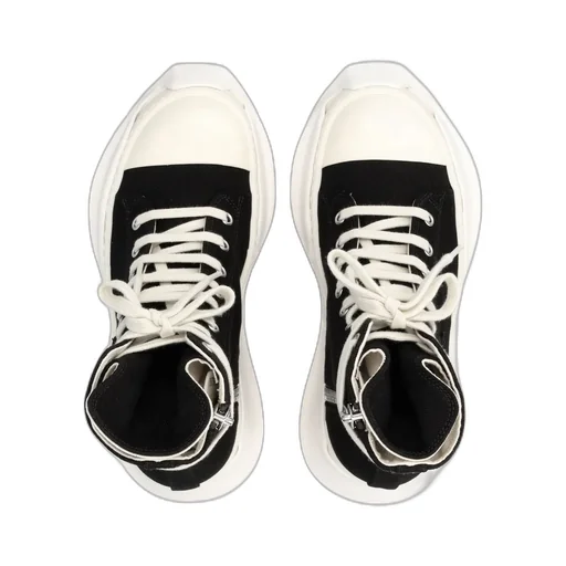 Rick Owens Drkshdw Round Toe High-Top Casual Shoes