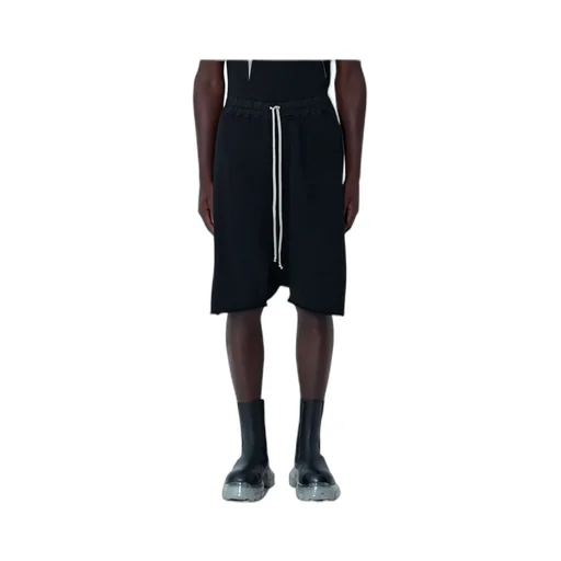 Drawstring Knee-Length Shorts