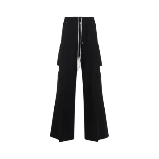 Drawstring Wide-Leg Pants