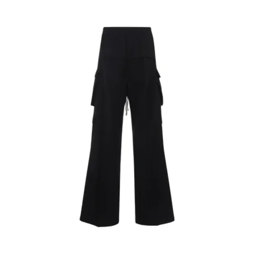 Drawstring Wide-Leg Pants
