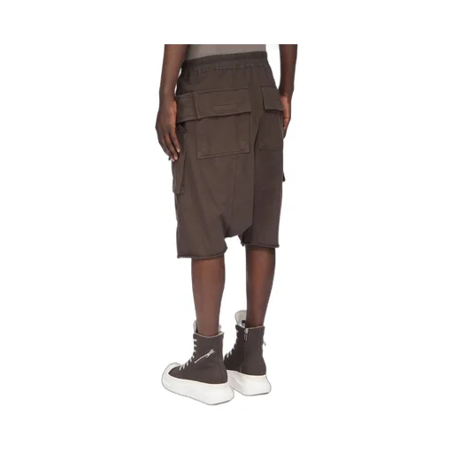 Drop-Crotch Cargo Shorts