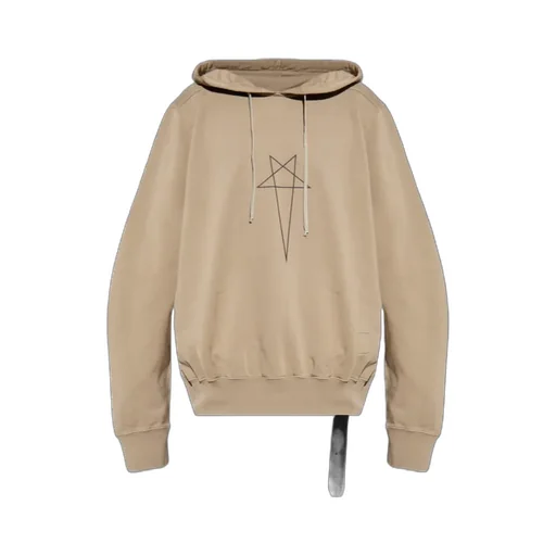 Strapped Drawstring Hoodie