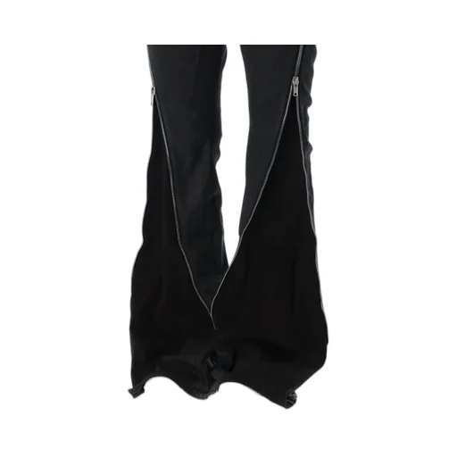 Belt Loop Denim Trousers