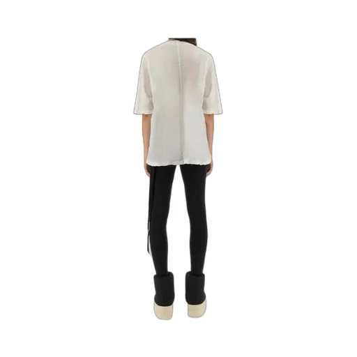 Asymmetrical-Hem Organic Cotton Top