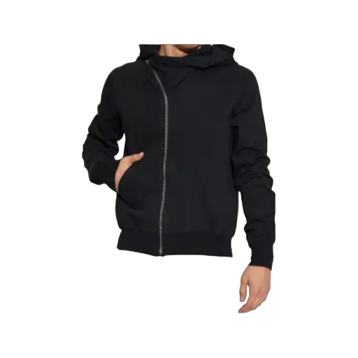 Asymmetric Zip Hoodie