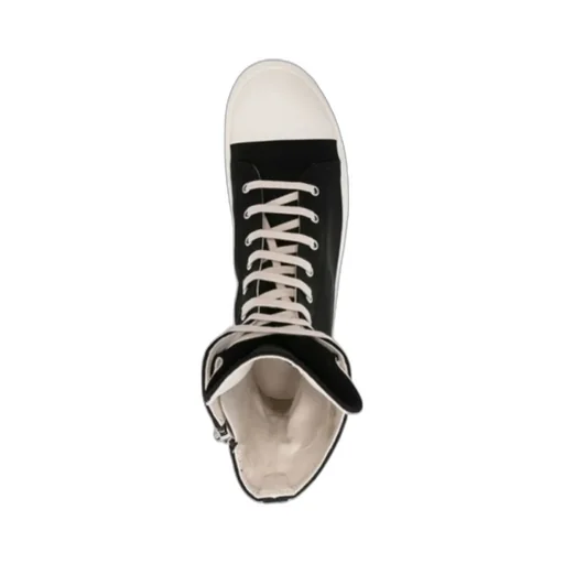 Lace-Up Zip-Fastening Sneakers