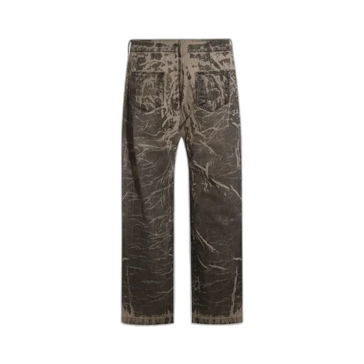 Distressed Cotton Jeans