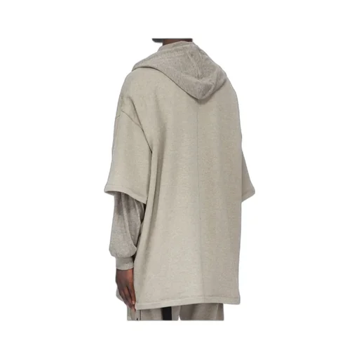 Drawstring Double-Layered Hoodie