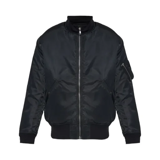 Zip-Fastening Bomber Jacket