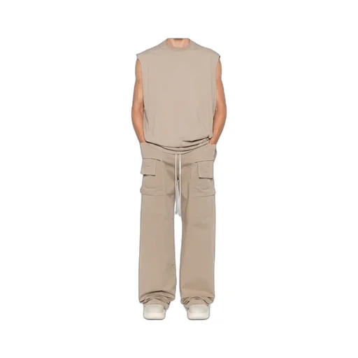 Crew-Neck Sleeveless Tank Top