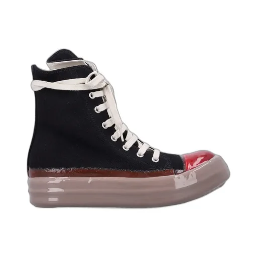 High-Top Lace-Up Sneakers