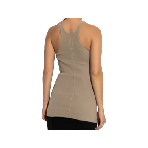 Ribbed Racer-Back Tank Top