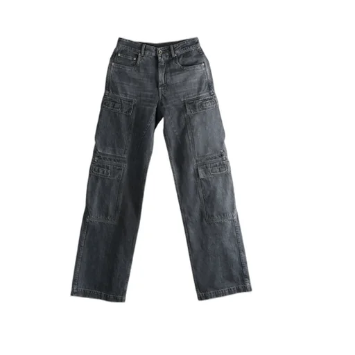 Denim Cargo Pants