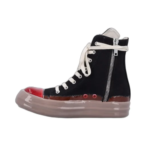 High-Top Lace-Up Sneakers