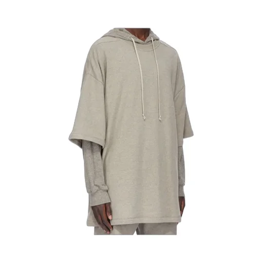 Drawstring Double-Layered Hoodie