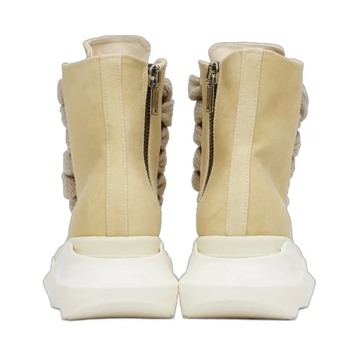 Abstract High-Top Sneakers