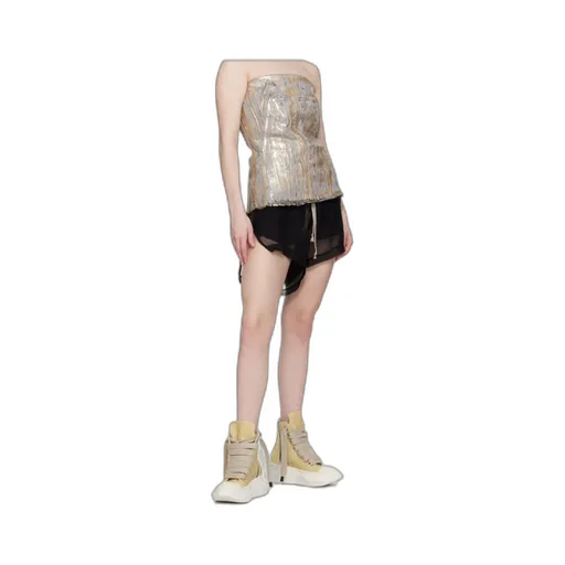 Abstract High-Top Sneakers