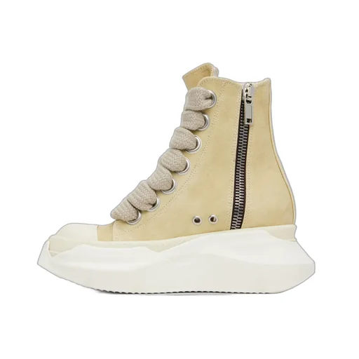 Abstract High-Top Sneakers