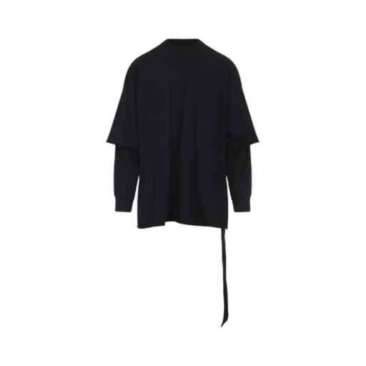 Double-Layered Long-Sleeve Sweater