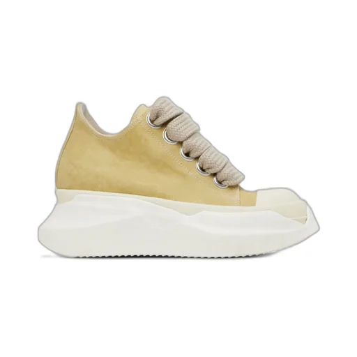 Lace-Up Platform Low-Top Sneakers