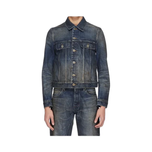 Long-Sleeved Denim Jacket