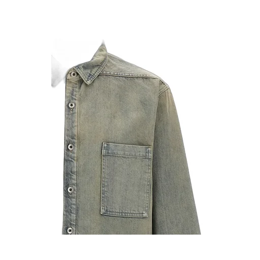 Jumbo Denim Shirt Jacket