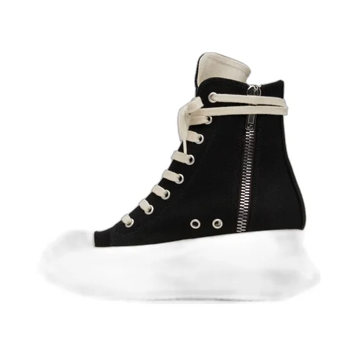 Abstract High-Top Sneakers