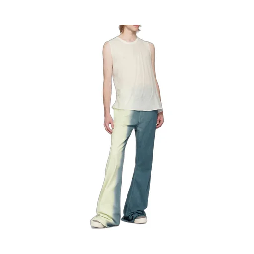 Ombre Mid-Rise Flared Jeans