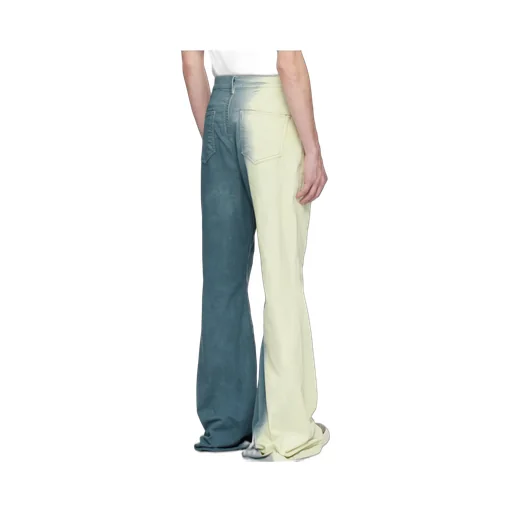 Ombre Mid-Rise Flared Jeans