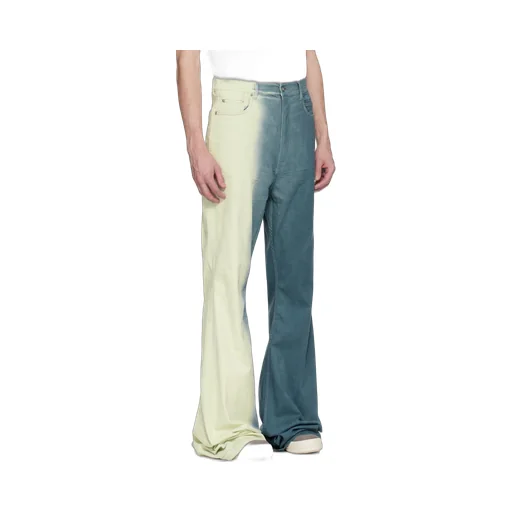 Ombre Mid-Rise Flared Jeans