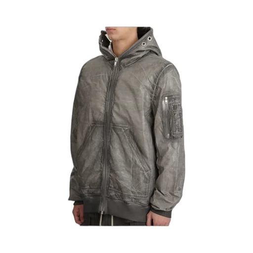 Hollywood Gimp Flight Poplin Bomber Jacket