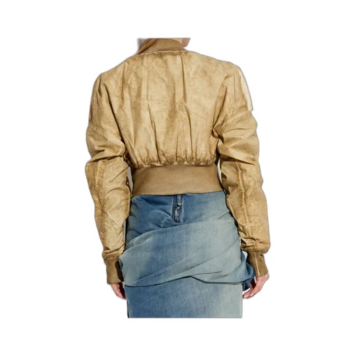 Flight Cropped Bomber Jacket