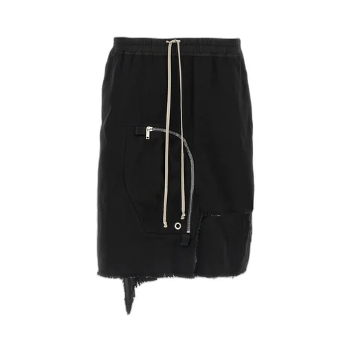 Dracca Asymmetric Drawstring Skirt