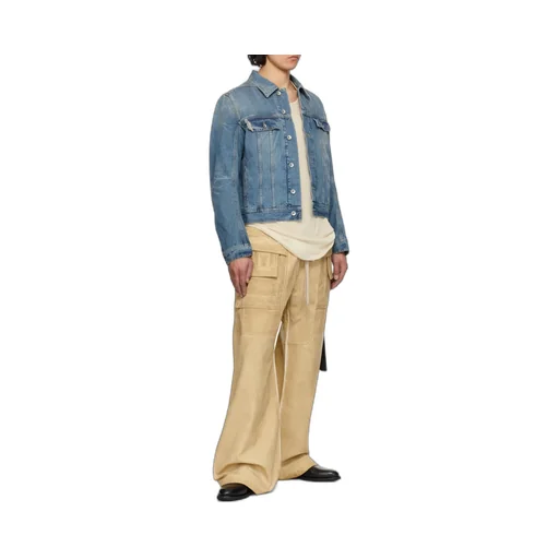 Distressed Trucker Denim Jackets