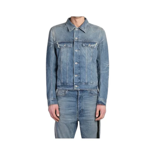 Distressed Trucker Denim Jackets