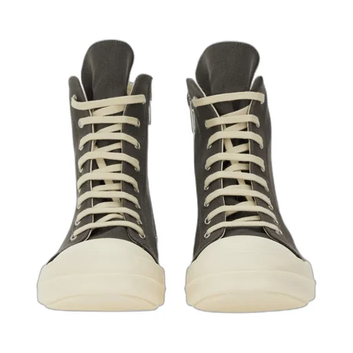 High-Top Lace-Up Sneakers