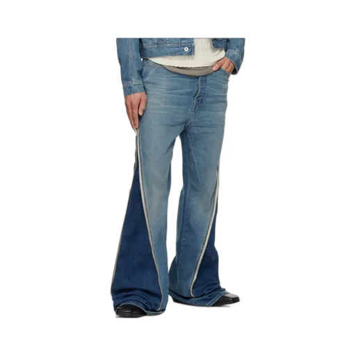 Bolan Banana Zip-Detailed Jeans