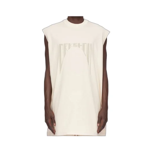 Logo Printed Sleeveless T-Shirt